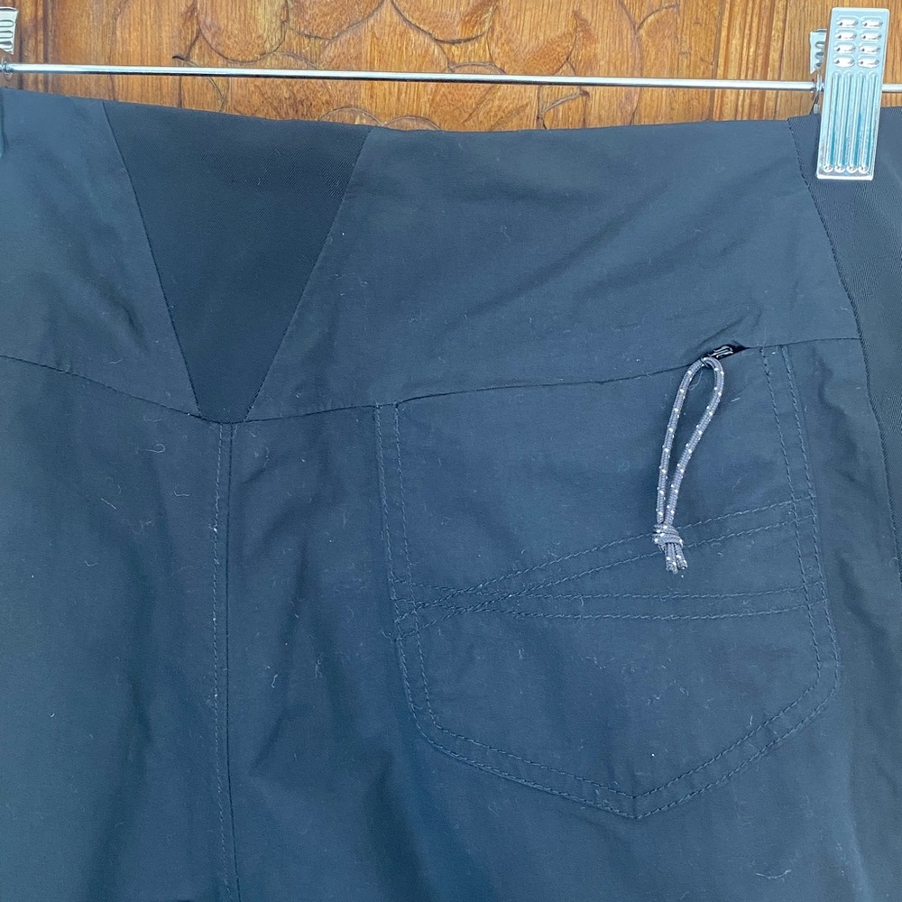 Mountain Hardwear snow pants conduit black nylon womens MEDIUM - Picture 6 of 16